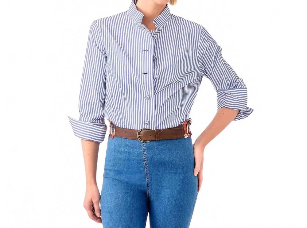 NEW GRETCHEN SCOTT forget me not top in blue
